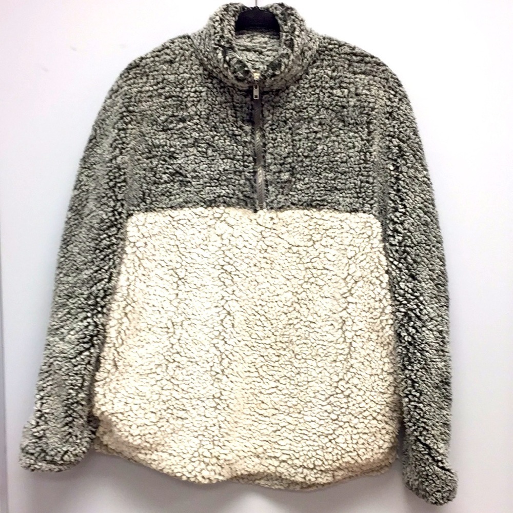 Thread and Supply Wubby Sherpa 1/4 Zip Pullover